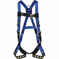 Global Industrial Contractor 1D Harness, Tongue Buckle Legs, Universal 761314